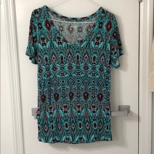 Aztec print shirt
